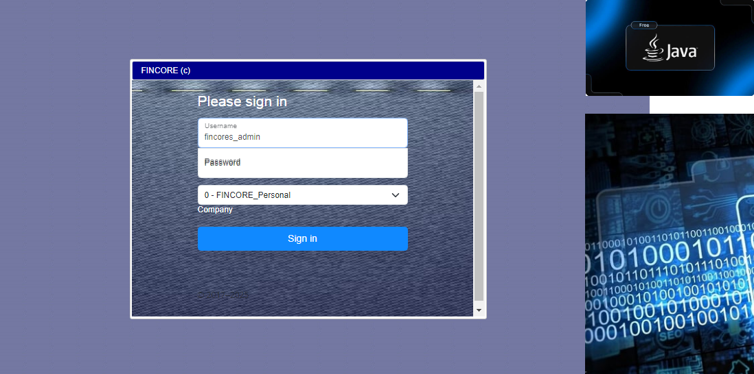 login